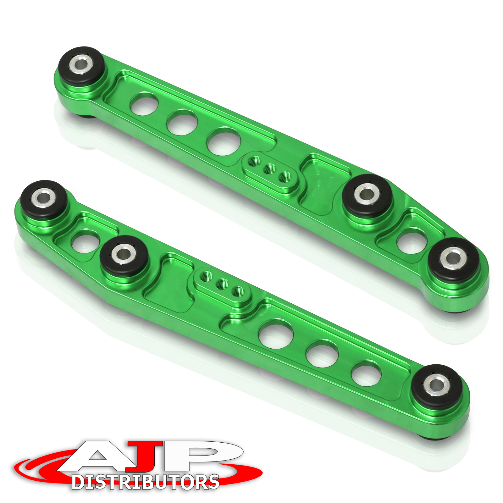 Green Rear Aluminum Suspension Lower Control Arms LCA For Integra